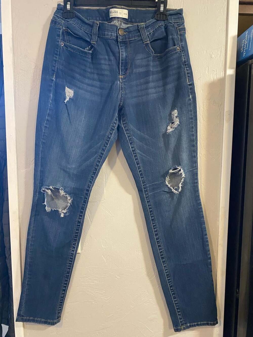 Distressed Skinny Jeans Size 13